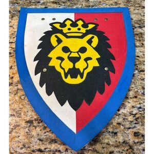 Vintage Legoland Lego Royal Knights Lion Ensignia Foam Shield